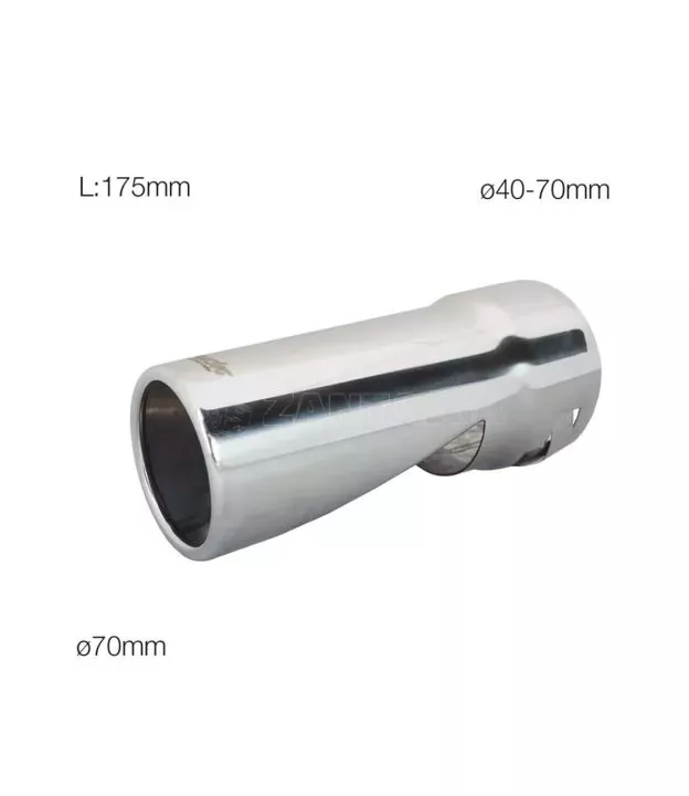 ΑΚΡΟ ΕΞΑΤΜΙΣΗΣ TRX97 175mm 40-70mm (ΦΑΛΤΣΟΚΟΜΜΕΝΟ ΣΤΗ ΜΕΣΗ)