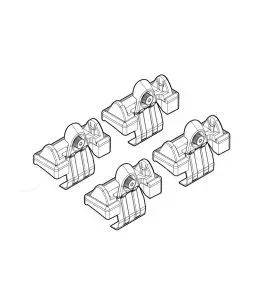 ΑΚΡΑ ΓΙΑ ΜΠΑΡΕΣ NORDRIVE ΓΙΑ TOYOTA COROLLA 5D 01/02-12/07 KIT 