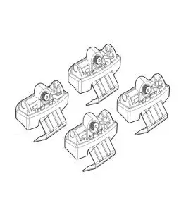 ΑΚΡΑ ΓΙΑ ΜΠΑΡΕΣ NORDRIVE ΓΙΑ PEUGEOT 3008 10/16+ KIT 