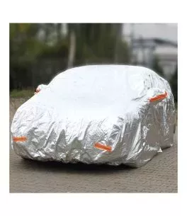ΚΟΥΚΟΥΛΑ ΑΥΤΟΚΙΝΗΤΟΥ COTTON 120G - X-LARGE (ΑΣΗΜΙ/ΦΕΡΜΟΥΑΡ - 530 X 180 X 120 cm) AMiO - 1 ΤΕΜ. 
