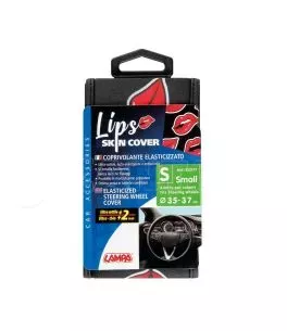 ΚΑΛΥΜΜΑ ΤΙΜΟΝΙΟΥ SKIN-COVER LIPS-LABBRA (ΧΕΙΛΗ) 35/37cm (S) ΜΑΥΡΟ ΕΛΑΣΤΙΚΟ ΠΟΛΥΕΣΤΕΡΙΚΟ 2mm ΠΑΧΟΣ 
