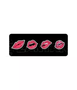 ΚΑΛΥΜΜΑ ΤΙΜΟΝΙΟΥ SKIN-COVER LIPS-LABBRA (ΧΕΙΛΗ) 38/40cm (M) ΜΑΥΡΟ ΕΛΑΣΤΙΚΟ ΠΟΛΥΕΣΤΕΡΙΚΟ 2mm ΠΑΧΟΣ 