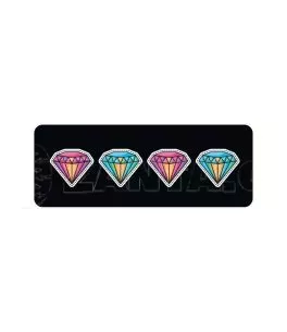 ΚΑΛΥΜΜΑ ΤΙΜΟΝΙΟΥ SKIN-COVER DIAMOND (ΔΙΑΜΑΝΤΙΑ) 38/40cm (M) ΜΑΥΡΟ ΕΛΑΣΤΙΚΟ ΠΟΛΥΕΣΤΕΡΙΚΟ 2mm ΠΑΧΟΣ 