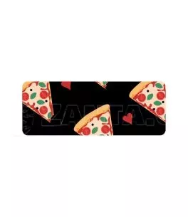 ΚΑΛΥΜΜΑ ΤΙΜΟΝΙΟΥ SKIN-COVER PIZZA (ΠΙΤΣΑ) 35/37cm (S) ΜΑΥΡΟ ΕΛΑΣΤΙΚΟ ΠΟΛΥΕΣΤΕΡΙΚΟ 2mm ΠΑΧΟΣ 