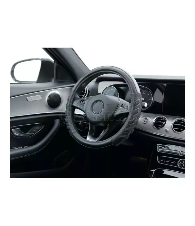 ΚΑΛΥΜΜΑ ΤΙΜΟΝΙΟΥ SPA (S) 35/37cm ΔΕΡΜΑΤΙΝΗ ΜΑΥΡΟ ΑΟΣΜΟ ECO-FRIENDLY