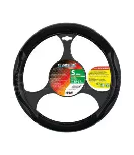 ΚΑΛΥΜΜΑ ΤΙΜΟΝΙΟΥ SILVERSTONE (S) 35/37cm CARBON /ΔΕΡΜΑΤΙΝΗ ΜΑΥΡΟ ΑΟΣΜΟ ECO-FRIENDLY 