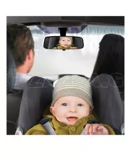 ΚΑΘΡΕΠΤΗΣ ΓΙΑ ΠΡΟΣΚΕΦΑΛΟ ΚΑΘΙΣΜΑΤΟΣ BACK-SEAT BABY MIRROR ΚΥΡΤΟΣ 290x190mm 
