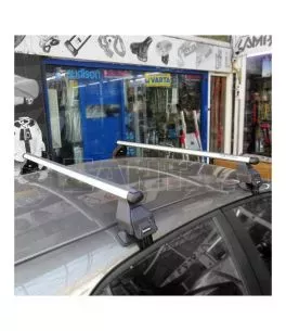 KIT ΜΕ ΜΠΑΡΕΣ ΟΡΟΦΗΣ ΓΙΑ TOYOTA AURIS / COROLLA E210 HTB / TOURING SPORTS 5D 2018+ ΑΛΟΥΜΙΝΙΟΥ TEMA MENABO (AL1-3360-FIX048G)-2 Τ 
