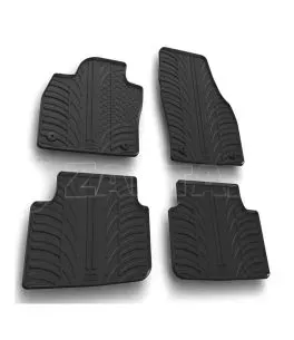 ΜΑΡΚΕ ΠΑΤΑΚΙΑ ΣΕ ΣΚΑΦΗ ΛΑΣΤΙΧΟ ΓΙΑ SKODA SCALA 06/2019+ SUMISURA ΣΕ ΜΑΥΡΟ ΧΡΩΜΑ ME ΚΟΥΜΠΩΜΑΤΑ LAMPA - 4 ΤΕΜ. 