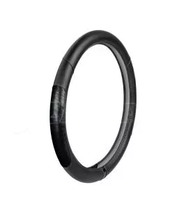 ΚΑΛΥΜΜΑ ΤΙΜΟΝΙΟΥ ΦΟΡΤΗΓΟΥ PEARL BLACK ΔΕΡΜΑΤΙΝΗ ΜΑΥΡΟ (S) 42-44cm ΟΙΚΟΛΟΓΙΚΟ ΚΑΙ ΑΟΣΜΟ 