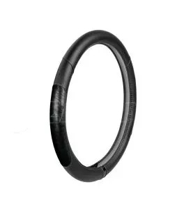 ΚΑΛΥΜΜΑ ΤΙΜΟΝΙΟΥ ΦΟΡΤΗΓΟΥ PEARL BLACK ΔΕΡΜΑΤΙΝΗ ΜΑΥΡΟ (L) 46-48cm ΟΙΚΟΛΟΓΙΚΟ ΚΑΙ ΑΟΣΜΟ 