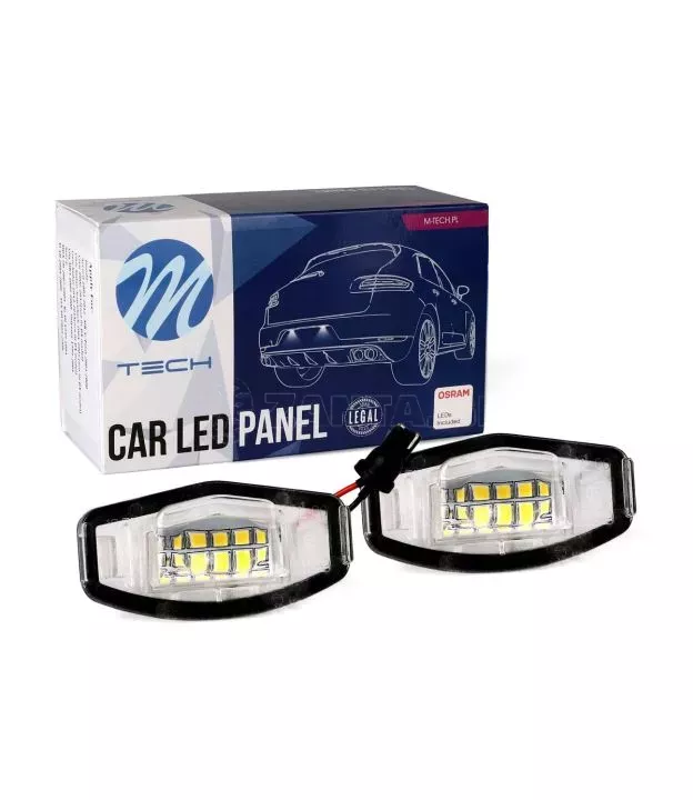 ΦΩΤΑ ΠΙΝΑΚΙΔΑΣ LED HONDA / ACCURA MTECH - 2 ΤΜΧ.
