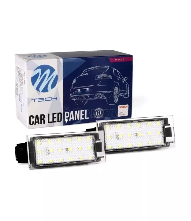 ΦΩΤΑ ΠΙΝΑΚΙΔΑΣ LED RENAULT MTECH - 2 ΤΜΧ.