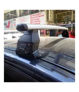 KIT ΜΕ ΜΠΑΡΕΣ ΟΡΟΦΗΣ ΓΙΑ MITSUBISHI LANCER 4D / 5D 07/2008+ ΑΛΟΥΜΙΝΙΟΥ TEMA MENABO (AL1-3360-FIX501FP)-2 ΤΕΜ. 