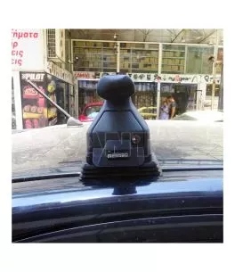 KIT ΜΕ ΜΠΑΡΕΣ ΟΡΟΦΗΣ ΓΙΑ MITSUBISHI LANCER 4D / 5D 07/2008+ ΑΛΟΥΜΙΝΙΟΥ TEMA MENABO (AL1-3360-FIX501FP)-2 ΤΕΜ. 