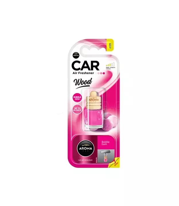 ΑΡΩΜΑΤΙΚΟ (ΚΡΕΜΑΣΤΟ) ΥΓΡΟ AROMA WOOD - BUBBLE GUM (6 ml) AMiO - 1 ΤΕΜ.