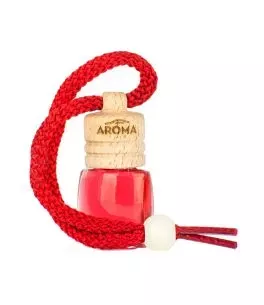 ΑΡΩΜΑΤΙΚΟ (ΚΡΕΜΑΣΤΟ) ΥΓΡΟ AROMA WOOD - ΦΡΑΟΥΛΑ - STRAWBERRY (6 ml) AMiO - 1 ΤΕΜ. 
