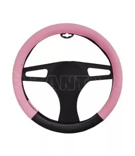 ΚΑΛΥΜΜΑ ΤΙΜΟΝΙΟΥ PINK LADY ΜΑΥΡΟ/ΡΟΖ ΟΙΚΟΛΟΓΙΚΟ ΔΕΡΜΑ 37-39cm 