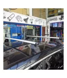 KIT ΜΕ ΜΠΑΡΕΣ ΟΡΟΦΗΣ ΓΙΑ MAZDA CX-7 5D ΜΕ ΟΠΕΣ FIXPOINT ΣΤΗΝ ΟΡΟΦΗ 2006-2012 ΑΛΟΥΜΙΝΙΟΥ TEMA MENABO (AL1-3360-FIX509FP)-2 ΤΕΜ. 