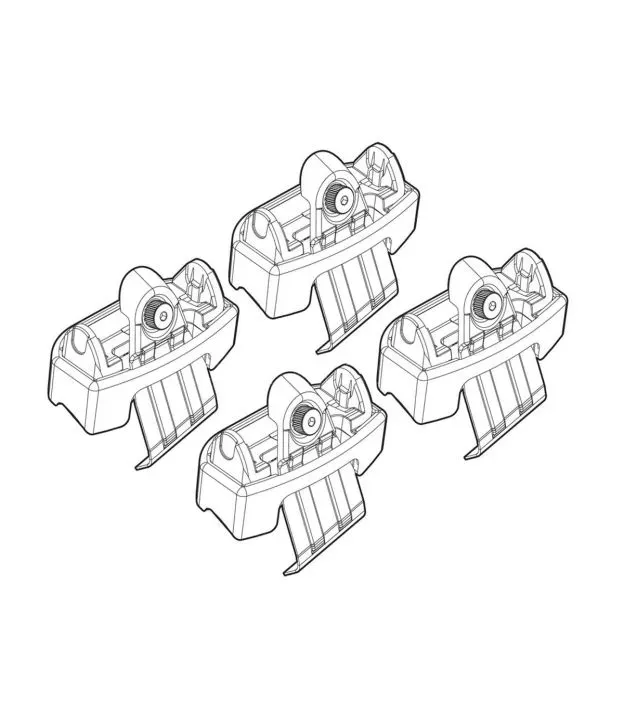 ΑΚΡΑ ΓΙΑ ΜΠΑΡΕΣ NORDRIVE ΓΙΑ NISSAN QASHQAI 02/14+ KIT