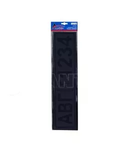 ΠΡΟΣΤΑΤΕΥΤΙΚΟ ΤΖΑΜΙ ΠΙΝΑΚΙΔΑΣ DARK BLACK ΦΙΜΕ ΠΑΛΑΙΟΥ ΤΥΠΟΥ 43 Χ 12,5 cm ΚΑΙ 33,4 Χ 10,5 cm (ΠΛΑΣΤΙΚΟ) - 2 ΤΕΜ. 
