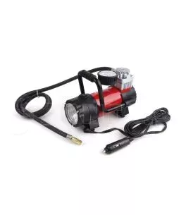 ΚΟΜΠΡΕΣΕΡ ΑΕΡΑ ΕΛΑΣΤΙΚΩΝ ΜΕΤΑΛΛΙΚΟΣ ACOMP-06 12V 100psi 7bar 28l/min ΜΕ ΦΙΣ ΑΝΑΠΤΗΡΑ ΚΑΙ ΚΑΛΩΔΙΟ 300cm ΚΑΙ ΦΑΚΟ LED AMiO - 1 ΤΕΜ 