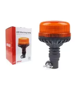 ΦΑΡΟΣ W03P 12V/24V 36LED ΒΙΔΩΤΟΣ ΕΛΑΣΤΙΚΟΣ ΠΟΡΤΟΚΑΛΙ IP56 AMiO - 1 ΤΕΜ. 