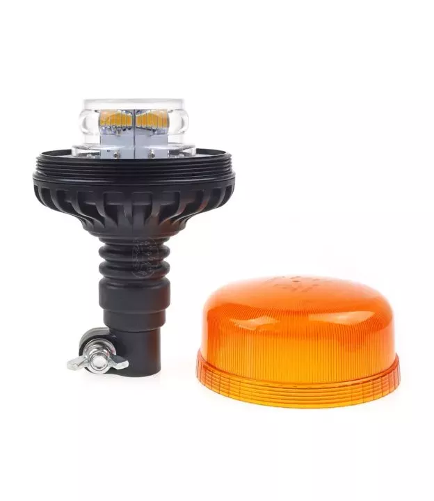 ΦΑΡΟΣ W03P 12V/24V 36LED ΒΙΔΩΤΟΣ ΕΛΑΣΤΙΚΟΣ ΠΟΡΤΟΚΑΛΙ IP56 AMiO - 1 ΤΕΜ.