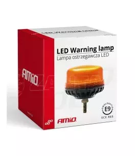 ΦΑΡΟΣ W03SB 12V/24V 36LED ΒΙΔΩΤΟΣ (ΜΟΝΗ ΒΙΔΑ) ΠΟΡΤΟΚΑΛΙ IP56 AMiO - 1 ΤΕΜ. 