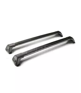 ΜΠΑΡΕΣ ΟΡΟΦΗΣ ΑΛΟΥΜΙΝΙΟΥ ΜΑΥΡΗ YAKIMA FLUSH BAR STANDARD 85cm 2ΤΕΜ. ΜΕ ΚΛΕΙΔΙ 