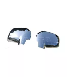ΚΑΠΑΚΙΑ ΚΑΘΡΕΠΤΩΝ ΓΙΑ CITROEN BERLINGO II MVN 2008-2012 / PEUGEOT PARTNER II TEPEE MVN 2008 ΧΡΩΜΙΟ ΠΛΑΣΤΙΚΑ - 2ΤΕΜ. 