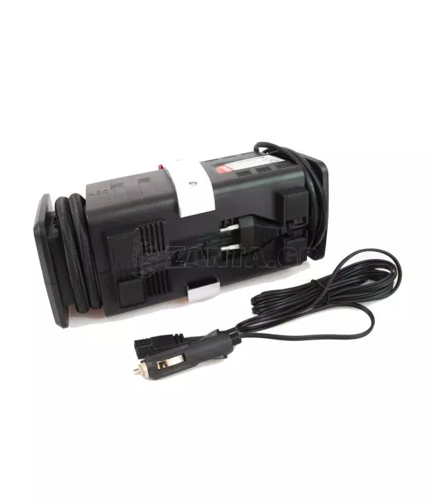 ΚΟΜΠΡΕΣΕΡ ΑΕΡΑ 12V/220V 150PSI (ΜΑΝΟΜΕΤΡΟ/ΦΙΣ/3 ΑΝΤΑΠΤΟΡΕΣ/ΚΑΛΩΔΙΟ 300cm) AMIO
