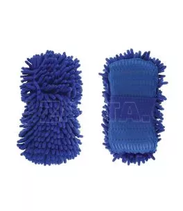 ΣΦΟΥΓΓΑΡΙ ΠΛΥΣΙΜΑΤΟΣ ΜΙΚΡΟΦΙΜΠΡΑ (MICROFIBER) CWASH-08 27x14x6CM (ΜΠΛΕ ΧΡΩΜΑ) AMiO - 1 ΤΕΜ. 