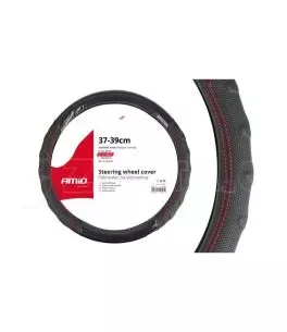 ΚΑΛΥΜΜΑ ΤΙΜΟΝΙΟΥ 37/39CM SWC-21-M ΜΑΥΡΟ/ΚΟΚΚΙΝΗ ΡΑΦΗ AMiO - 1 ΤΕΜ. 