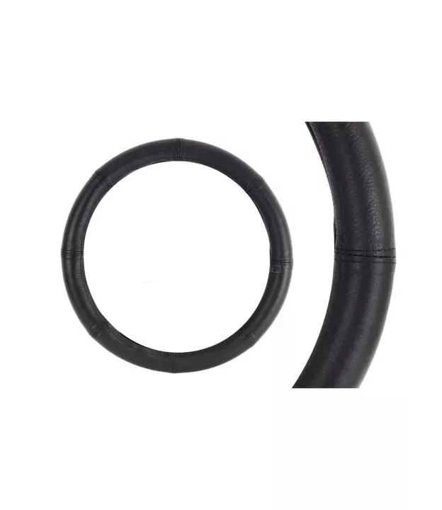 ΚΑΛΥΜΜΑ ΤΙΜΟΝΙΟΥ ΔΕΡΜΑΤΙΝΟ 35/37CM ΜΑΥΡΟ AMiO - 1 ΤΕΜ.