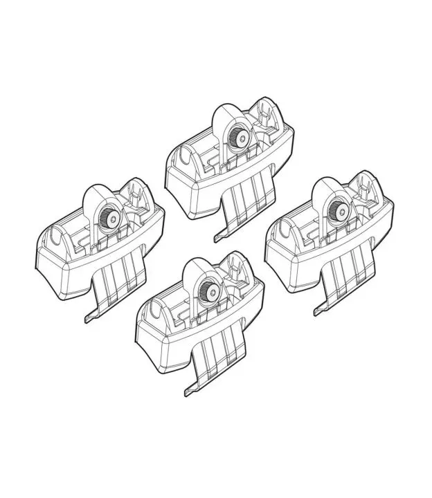 ΑΚΡΑ ΓΙΑ ΜΠΑΡΕΣ NORDRIVE ΓΙΑ TOYOTA RAV 4 03/13+ KIT