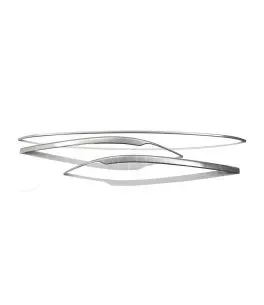 STREAMER ΠΙΣΩ ΠΡΟΦΥΛΑΚΤΗΡΑ ΚΑΙ ΠΛΑΙΝΑΓΙΑ VW PASSAT B8 SD 2015+ - 3 ΤΕΜ. 