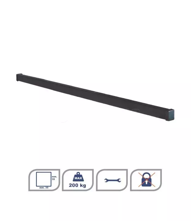 ΚΙΤ ΜΠΑΡΕΣ ΓΙΑ NISSAN INTERSTAR L1 + H1 / H2 1997-2010 ΜΕ 3 ΕΠΑΓΓΕΛΜΑΤΙΚΕΣ ΜΠΑΡΕΣ ΣΙΔΗΡΟΥ K39 (K39-263 X 3 - K39-210 X 3)