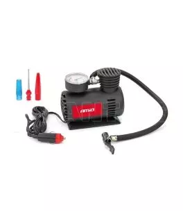 ΚΟΜΠΡΕΣΕΡ ΑΕΡΑ ΠΛΑΣΤΙΚΟ 12V 20BAR-300PSI (ΜΑΝΟΜΕΤΡΟ/ΦΙΣ/3 ΑΝΤΑΠΤΟΡΕΣ/ΚΑΛΩΔΙΟ 300cm) AMiO - 1 ΤΕΜ. 