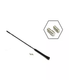 ΚΕΡΑΙΑ ΑΝΤΜ02 41cm ΜΕ 2 ΑΝΤΑΠΤΟΡΕΣ 5-6mm AMiO - 1 ΤΕΜ. 