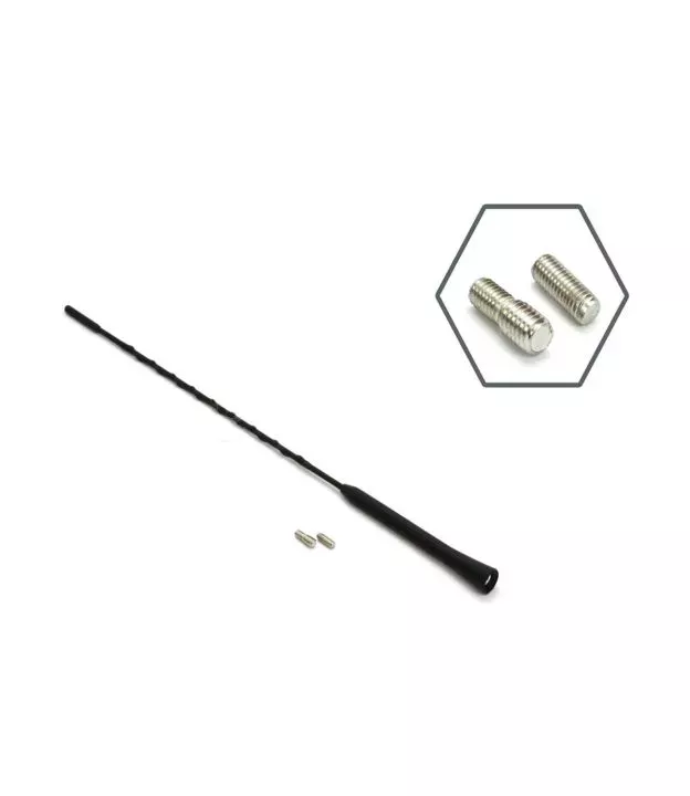 ΚΕΡΑΙΑ ΑΝΤΜ02 41cm ΜΕ 2 ΑΝΤΑΠΤΟΡΕΣ 5-6mm AMiO - 1 ΤΕΜ.