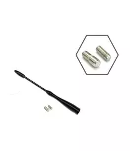 ΚΕΡΑΙΑ ΑΛΟΥΜΙΝΙΟΥ ΑΝΤΜ04 16cm ΜΕ 2 ΑΝΤΑΠΤΟΡΕΣ 5-6mm AMiO - 1 ΤΕΜ. 