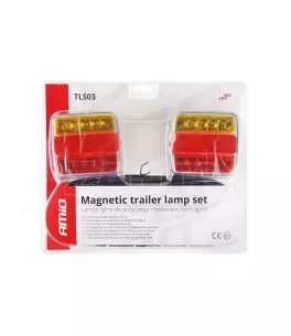 ΦΑΝΑΡΙΑ ΠΙΣΩ ΤΡΕΙΛΕΡ ΜΑΓΝΗΤΙΚΑ LED ΜΕ ΚΑΛΩΔΙΟ 7pin 12V 100x95x37mm TLS03 AMIO – 2 ΤΕΜ. 