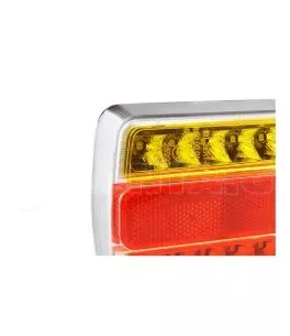 ΦΑΝΑΡΙΑ ΠΙΣΩ ΤΡΕΙΛΕΡ ΜΑΓΝΗΤΙΚΑ LED ΜΕ ΚΑΛΩΔΙΟ 7pin 12V 100x95x37mm TLS03 AMIO – 2 ΤΕΜ. 