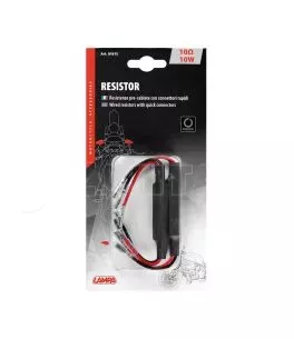 ΑΝΤΙΣΤΑΣΗ ΓΙΑ ΛΑΜΠΕΣ LED 12V 10W/10ohm ΜΕ QUICK CONNECTORS (ΑΝΤΙΣΤΑΣΗ-ΨΕΥΤΗΣ-CANCELLER) 2ΤΕΜ. 