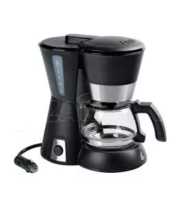 ΚΑΦΕΤΙΕΡΑ ΦΙΛΤΡΟΥ ΓΙΑ ΓΑΛΛΙΚΟ ΚΑΦΕ ARABICA 24V 300W 95CM ΜΕ ΔΟΣΟΜΕΤΡΗΤΗ 4/6 ΚΟΥΠΕΣ 0.65LT ΜΑΥΡΗ/INOX 