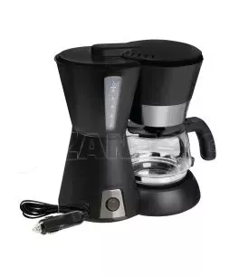 ΚΑΦΕΤΙΕΡΑ ΦΙΛΤΡΟΥ ΓΙΑ ΓΑΛΛΙΚΟ ΚΑΦΕ ARABICA 24V 300W 95CM ΜΕ ΔΟΣΟΜΕΤΡΗΤΗ 4/6 ΚΟΥΠΕΣ 0.65LT ΜΑΥΡΗ/INOX 