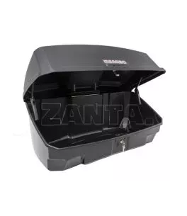 Μπαγκαζιέρα Κοτσαδόρου Nekkar Dark 300 σε μαύρο χρώμα με ματ ανάγλυφη υφή για βάση ποδηλάτου κοτσαδόρου Race 3/4 Menabo - 1 τεμ. 