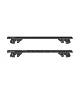 ΜΠΑΡΕΣ ΟΡΟΦΗΣ ΑΛΟΥΜΙΝΙΟΥ SHERMAN XL BLACK 135 cm ΣΕ ΜΑΥΡΟ ΧΡΩΜΑ ΓΙΑ ΟΡΟΦΗ ΜΕ RAISED RAILS MENABO - 2 ΤΕΜ. 