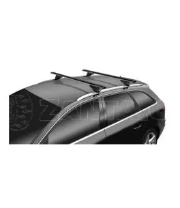 ΜΠΑΡΕΣ ΟΡΟΦΗΣ ΑΛΟΥΜΙΝΙΟΥ LEOPARD BLACK 120 cm ΣΕ ΜΑΥΡΟ ΧΡΩΜΑ ΓΙΑ ΟΡΟΦΗ ΜΕ FLUSH ΚΑΙ RAISED RAILS MENABO - 2 ΤΕΜ. 